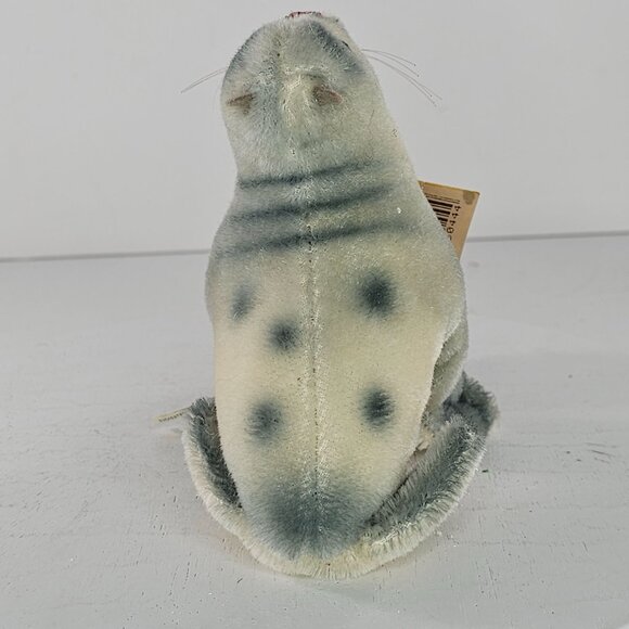 Steiff Limited Edition Circus Robby Seal Plush Toy W/ Tags And Ball #650444 - Picture 5 of 11